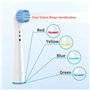 Brossette de Rechange Compatible pour Braun Oral b Têtes Brossettes de Rechange Têtes Brosse Embout Precision Floss Cross Action