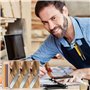 DUGEGAYL Outil de Traçage Multifonctionnel,7Pcs Outil de Marquage et Mesure pour Bricolage, Charpentiers, Ingénieurs - Durabilit