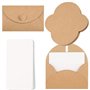 Vanyibro Lot de 25 mini enveloppes avec 25 cartes