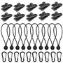 Tkxjry Lot de 30 clips de tendeur de bâche