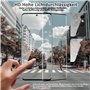 Three-Tree Verre Trempé + Caméra Arrière Écran Protection pour Samsung Galaxy S21 Ultra [Lot de 2+2], Compatible avec Lecteur d’