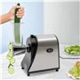 SK1178 Râpe à fromage électrique 1000 W Hachoir à fromage électrique avec 5 lames différentes Râpe électrique Machine à salade p