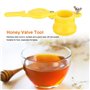 Vanne pour Extracteur de Miel Outil Apiculture,Outil d'embouteillage Apicole de Robinet de Seau de Valve de Miel d'abeille Nylon