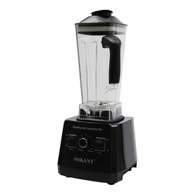Zalydala Blender Puissant 5000 W 2 L 9 Vitesses Fonction 2 en 1 Extrait de Jus et Hachage Sécurité Haute