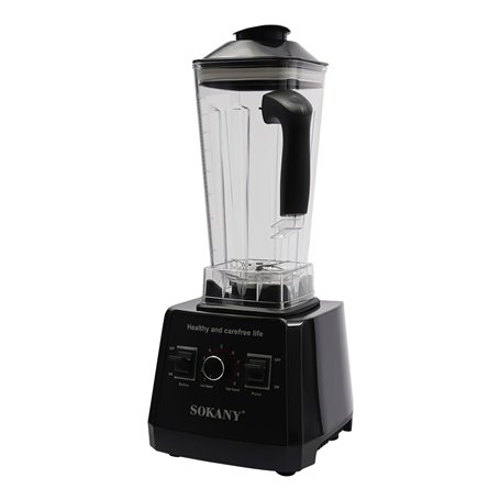 Zalydala Blender Puissant 5000 W 2 L 9 Vitesses Fonction 2 en 1 Extrait de Jus et Hachage Sécurité Haute