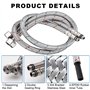 Tuyau de raccordement Flexible de Robinet de Cuisine en Ac