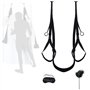 Harnais de yoga en nylon suspendu à la porte avec accessoires