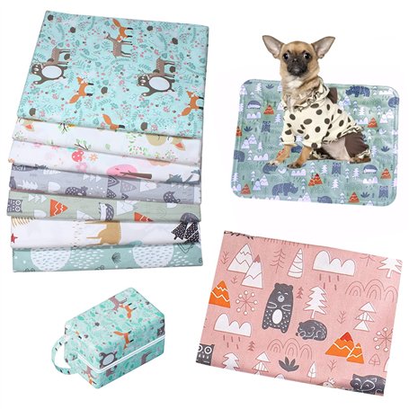 8 Pièces Tissus Coton Couture Tissus en Pure Coton pour Patchwork Tissu Patchwork Carrés de Tissu Patchwork en Coton pour Coutur