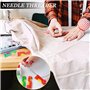 TRKETK 12 Pièces Enfile-Aiguilles Accessoires Couture Aiguilles Couture Plastique DIY Enfile-Fil pour Coudre à Main Quilting Cra