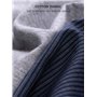 DAVID ARCHY Pyjama pour Hommes 100% Coton vêtements de Nuit Deux pièces Chemise à Manches Courtes et Pantalon avec Poches à Patt