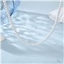 RCIDOS Collier En Perles, Collier De Perles Pour Femme，Collier Perle Femme Pour Mariage Fiançaille Valentin