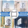 BNGXR Lot de 6 Tampons de Nettoyage pour Ecovacs Winbot W1 / W1 Pro, tampons de Rechange, Ecovacs Winbot w1 Pro Accessoires Serp