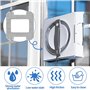 BNGXR Lot de 6 Tampons de Nettoyage pour Ecovacs Winbot W1 / W1 Pro, tampons de Rechange, Ecovacs Winbot w1 Pro Accessoires Serp