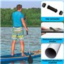 Aluminium Pagaie pour canoë Kayak canoë Bateau à rames Kayak Padd
