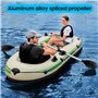 BNGXR Pagaie Télescopique, Pagaie de Kayak, Rames pour Bateau, Aluminium Pagaie pour canoë Kayak canoë Bateau à rames Kayak Padd