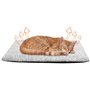 Couverture auto-chauffante pour chats et chiens 60x45cm - Couverture douce et confortable pour chat - Réduction du bruit - Houss