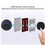 Bouton de Sonnette Tactile étanche Sans Fil, Sonnette d'interphone pour Animaux de Compagnie, Interphone Extérieur pour L'appela