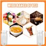 Lot de 2 pichets en acrylique avec couvercle : carafe de 1 litre avec couvercle, pichet à eau pour jus de fruits, sans BPA et in