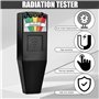 K2 EMF mètre de champ magnétique Noir Portable LED Emf Appareil de mesure du rayonnement Appareil paranormal électromagnétique T