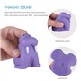 Goomp Jouet Bain,7 Pièces Jouet de Bain Bébé Jouets de Piscine Animaux Flottants Salle de Bain Jouet Jouet de Bain de Jeu de Pêc