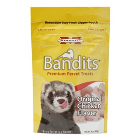 Marshall Pet Products Natural High Protein Bandit Friandises à mâcher Semi-humides