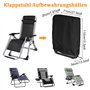 Lot de 2 housses de protection pour chaises pliantes - En tissu Oxford 210D - Imperméables - Résistantes à l'hiver - Résistantes