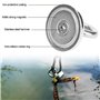 Lot de 4 aimants à œillets en néodyme - 42 mm - Super puissants - Charge maximale : 55 kg - Avec anneaux de levage et vis - Pour