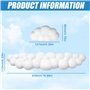 motif nuage blanc