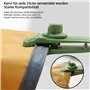 Lot de 6 clips de verrouillage robustes pour tentes de tente requin pour auvents, pinces de verrouillage sécurisées pour camping