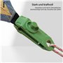 Lot de 6 clips de verrouillage robustes pour tentes de tente requin pour auvents, pinces de verrouillage sécurisées pour camping