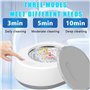 Nettoyeur ultrasonique à ultrasons pour prothèses dentaires, 49000Hz, nettoyeur ultrasonique 340ml, 3 modes pour prothèses denta