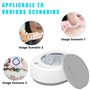 Nettoyeur ultrasonique à ultrasons pour prothèses dentaires, 49000Hz, nettoyeur ultrasonique 340ml, 3 modes pour prothèses denta