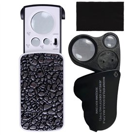 2 Pièces Loupe de Bijoutier