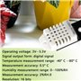 Lot de 8 capteurs de température DHT 22/2302 et capteur d'humidité avec carte et câble 3,3-5,5 V DHT compatible avec Arduino, Se