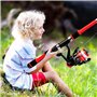 GBKDQQ Kit de pêche pour enfants, 1,8 m, kit de démarrage avec moulinet et leurres, canne à pêche télescopique, accessoires pour