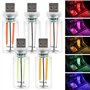BAIFULAI USB Auto LED Éclairage Intérieur：5 Pièces Lampe Bouteille En Verre Créative