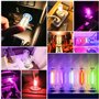 BAIFULAI USB Auto LED Éclairage Intérieur：5 Pièces Lampe Bouteille En Verre Créative, Lumière Nuit Dimmable, Écoénergétique, Pou