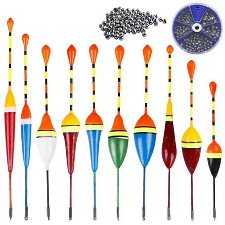 GOMETY Lot de 20 flotteurs de pêche - 0
