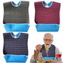 GOMETY Lot de 3 bavoirs pour adultes