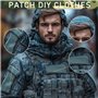 Lot de 2 écussons brodés à crochet et boucle compatibles avec Star Trek Starfleet Academy pour pantalons, pochettes, gilets, cha