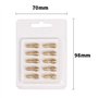 Lot de 10 mandrins en laiton de précision 0,5-3,2 mm pour perceuse Dremel - Outils rotatifs de mandrin électrique