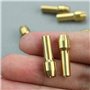 Lot de 10 mandrins en laiton de précision 0,5-3,2 mm pour perceuse Dremel - Outils rotatifs de mandrin électrique