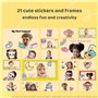 Mikayo The Bear Appareil Photo numérique et caméscope vidéo pour Enfants, Coque en Silicone Souple sans BPA, Carte mémoire de 32