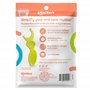 Plackers Lot de 4 paquets de 300 cure-dents pour enfants - Multicolore - Motif spirale de smoothie aux fruits - Version original