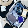 1 Trousse de Toilette avec 1 Sac Rangement, Trousse Toilette Portable, imperméable, Sac Rangement cosmétique avec poignée, Sac R