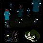 4 Ceintures réfléchissantes, Bracelet réfléchissant, brassards réfléchissants en Deux Couleurs, extérieur adapté pour l'équitati