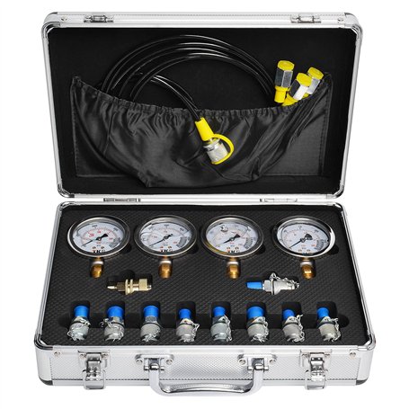 YFIXTOOL Kit de test de pression hydraulique pour excavatrice