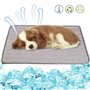 Tapis rafraîchissant pour Chiens et Chats - Tapis Auto-rafraîchissant pour Chiens et Animaux domestiques - Antidérapant - Lavabl