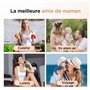 Jheppbay Tire Lait Electrique Main Libre - 3 Modes 12 Niveaux, Tire-Lait Électrique Avec Fonction Mémoire, 3 Brides (21/24/27mm)