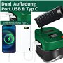 Fer à souder sans fil pour batterie Bosch Home and Garden 18 V PBA 60 W - Température réglable de 180 à 480 °C - Avec ports de c